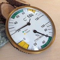 Термогигрометр Грибов круглый T-10