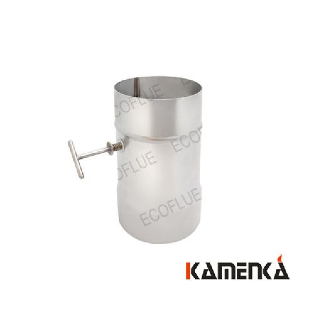 Шибер EcoFlue 1мм нержавейка, диаметр 115