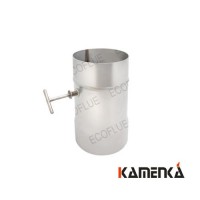 Шибер EcoFlue 1мм нержавейка, диаметр 200
