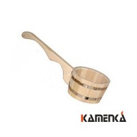 Ковш-черпак липа 0,6л с горизонтальной ручкой МЧ-1