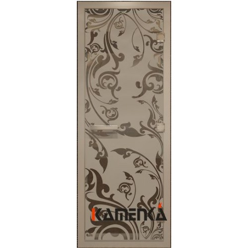 Дверь Doorwood Венеция сатин, коробка-алюминий 80х200см